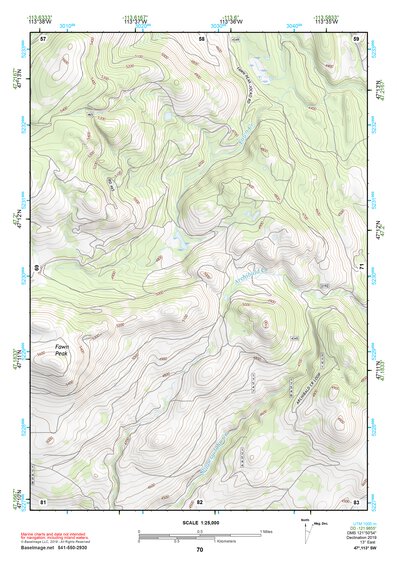 47113SW Page 70 Seeley Lake Topo Preview 1
