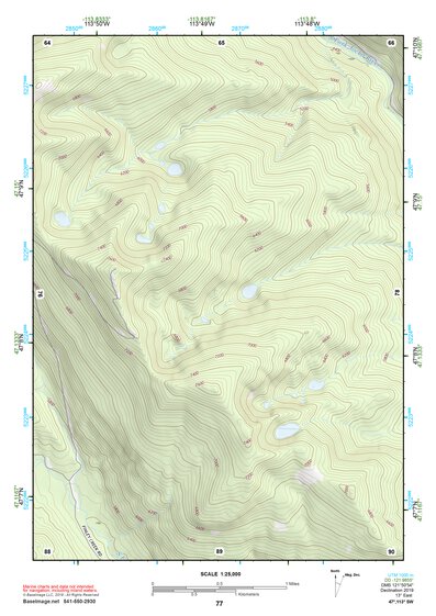 47113SW Page 77 Seeley Lake Topo Preview 1