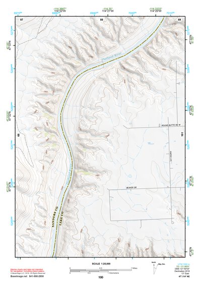 47114NE Page 100 Polson Topo Preview 1