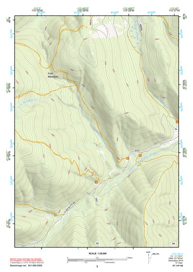 47115NE Page 1 Thompson Falls Topo Preview 1