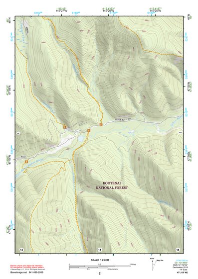 47115NE Page 2 Thompson Falls Topo Preview 1