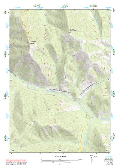 47115NE Page 4 Thompson Falls Topo Preview 1