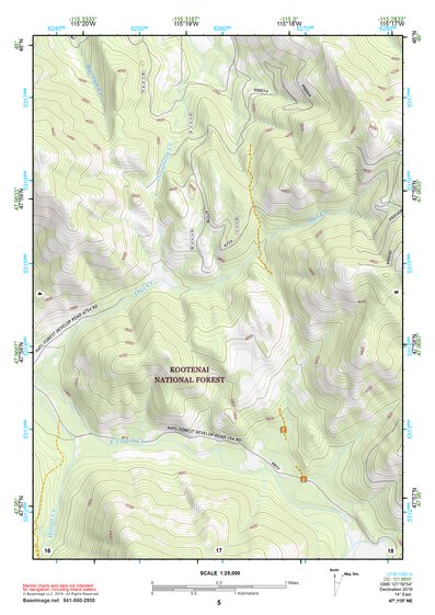 47115NE Page 5 Thompson Falls Topo Preview 1