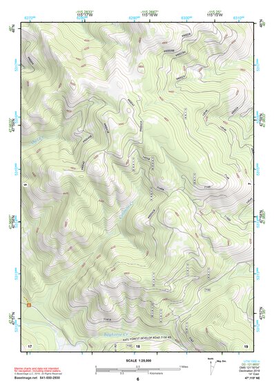 47115NE Page 6 Thompson Falls Topo Preview 1