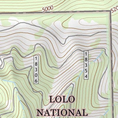 47115NE Page 10 Thompson Falls Topo Preview 2