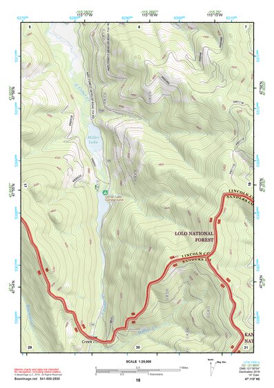 47115NE Page 18 Thompson Falls Topo Preview 1