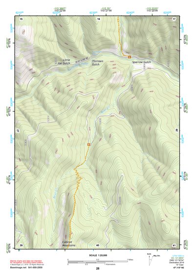 47115NE Page 28 Thompson Falls Topo Preview 1