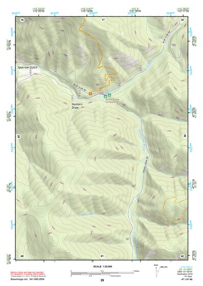 47115NE Page 29 Thompson Falls Topo Preview 1