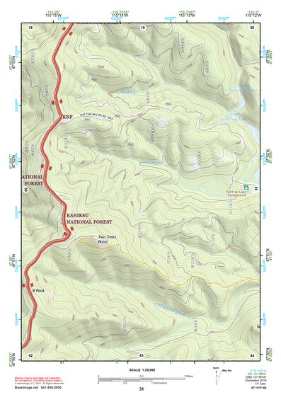 47115NE Page 31 Thompson Falls Topo Preview 1