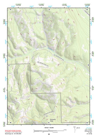 47115NE Page 35 Thompson Falls Topo Preview 1