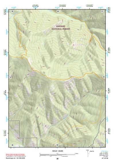 47115NE Page 38 Thompson Falls Topo Preview 1