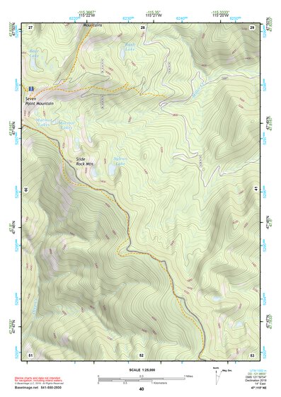 47115NE Page 40 Thompson Falls Topo Preview 1