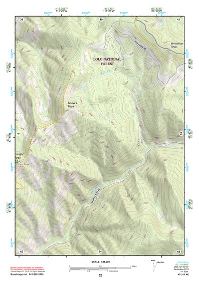 47115NE Page 52 Thompson Falls Topo Preview 1