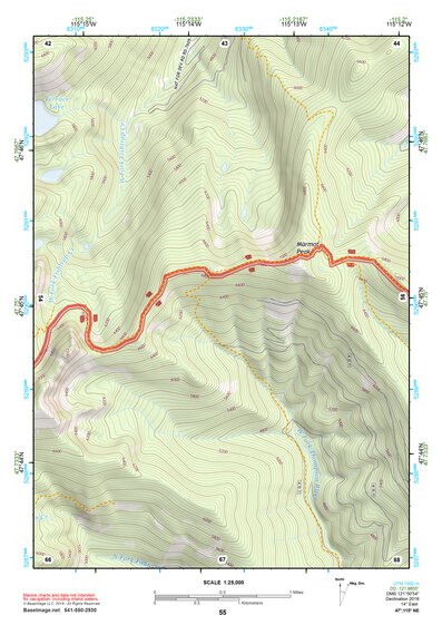 47115NE Page 55 Thompson Falls Topo Preview 1