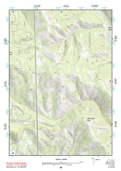 47115NE Page 58 Thompson Falls Topo Preview 1