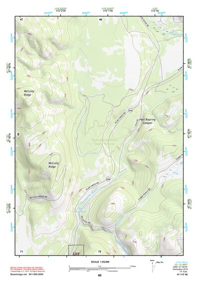 47115NE Page 60 Thompson Falls Topo Preview 1
