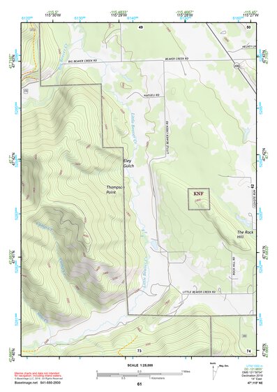 47115NE Page 61 Thompson Falls Topo Preview 1