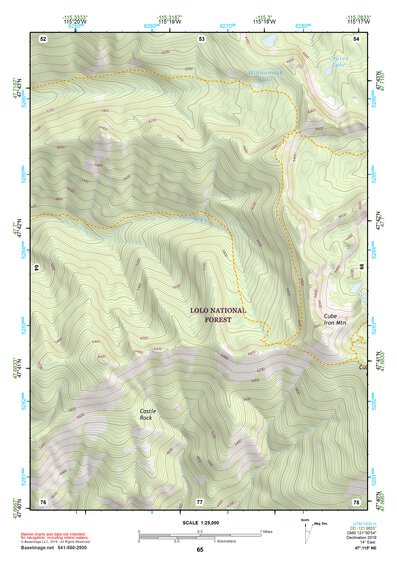 47115NE Page 65 Thompson Falls Topo Preview 1