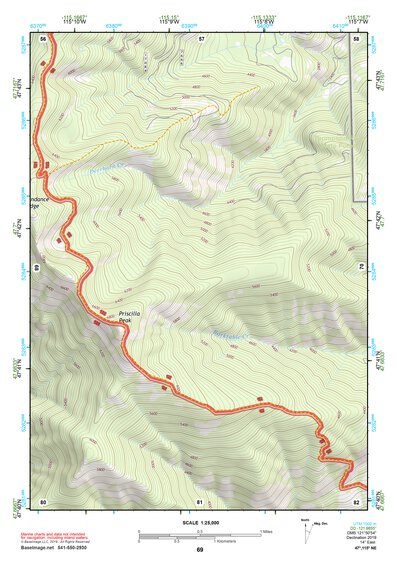 47115NE Page 69 Thompson Falls Topo Preview 1