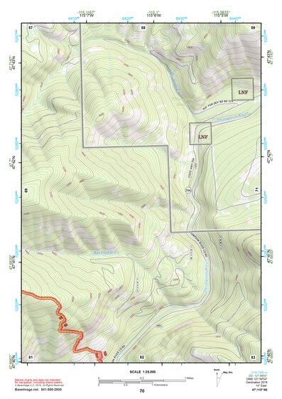 47115NE Page 70 Thompson Falls Topo Preview 1