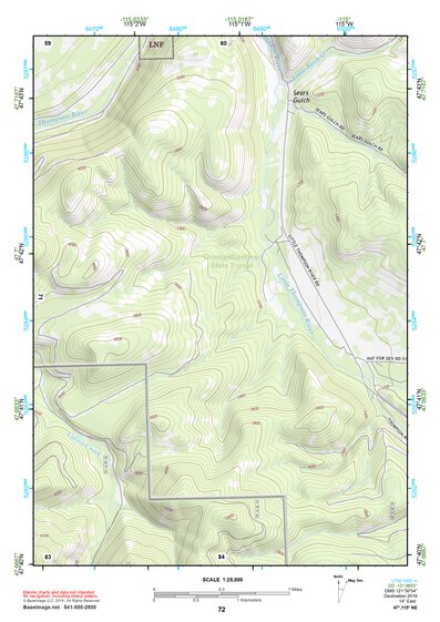 47115NE Page 72 Thompson Falls Topo Preview 1