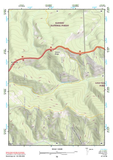 47115NE Page 73 Thompson Falls Topo Preview 1