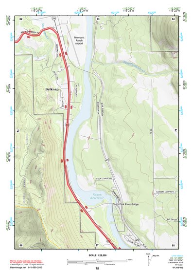 47115NE Page 75 Thompson Falls Topo Preview 1
