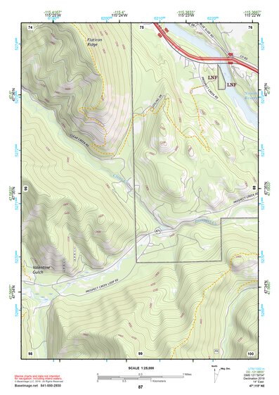 47115NE Page 87 Thompson Falls Topo Preview 1