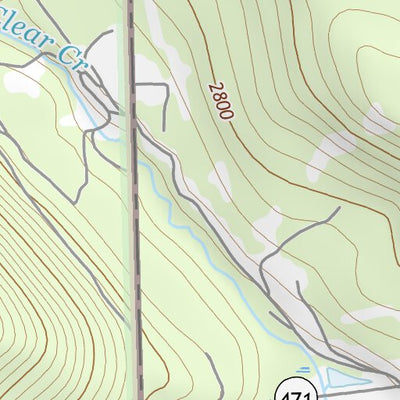 47115NE Page 87 Thompson Falls Topo Preview 2