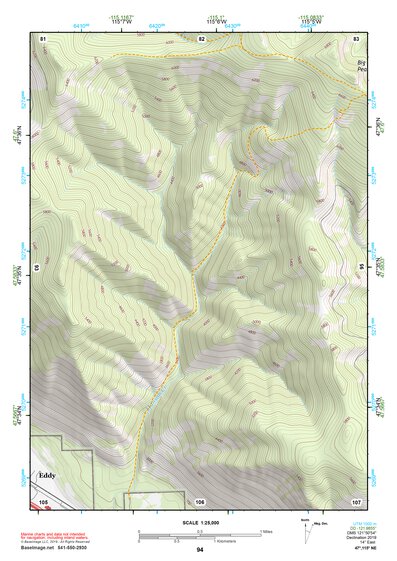 47115NE Page 94 Thompson Falls Topo Preview 1