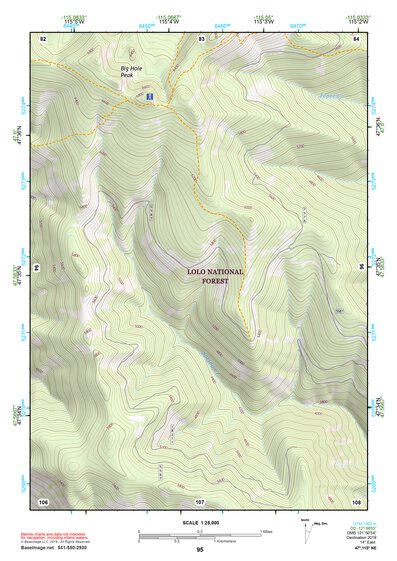 47115NE Page 95 Thompson Falls Topo Preview 1