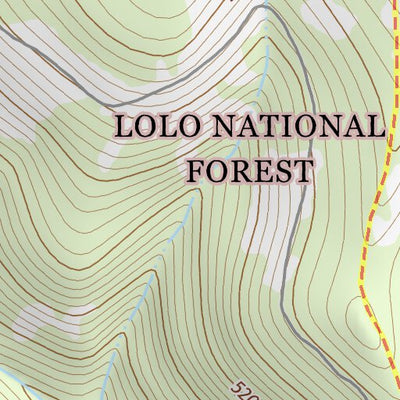47115NE Page 95 Thompson Falls Topo Preview 2