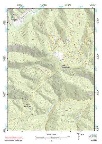 47115NE Page 97 Thompson Falls Topo Preview 1