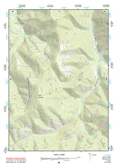 47115NE Page 99 Thompson Falls Topo Preview 1