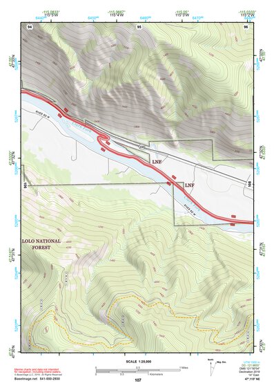47115NE Page 107 Thompson Falls Topo Preview 1