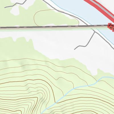 47115NE Page 107 Thompson Falls Topo Preview 2