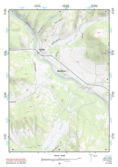 47116SE Page 74 Saint Maries Topo Preview 1