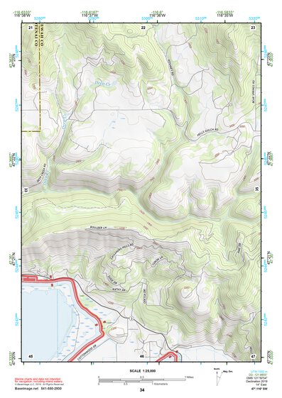 47116SW Page 34 Saint Maries Topo Preview 1