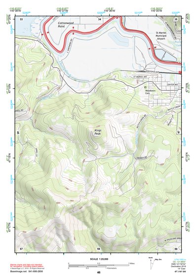 47116SW Page 46 Saint Maries Topo Preview 1