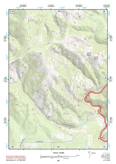 47116SW Page 57 Saint Maries Topo Preview 1