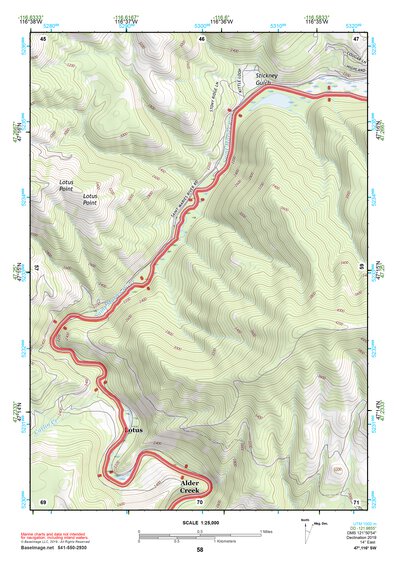 47116SW Page 58 Saint Maries Topo Preview 1
