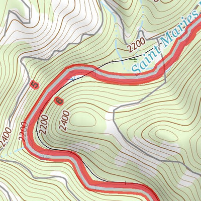 47116SW Page 58 Saint Maries Topo Preview 3