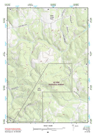 47116SW Page 68 Saint Maries Topo Preview 1