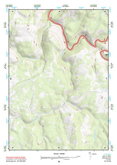 47116SW Page 70 Saint Maries Topo Preview 1