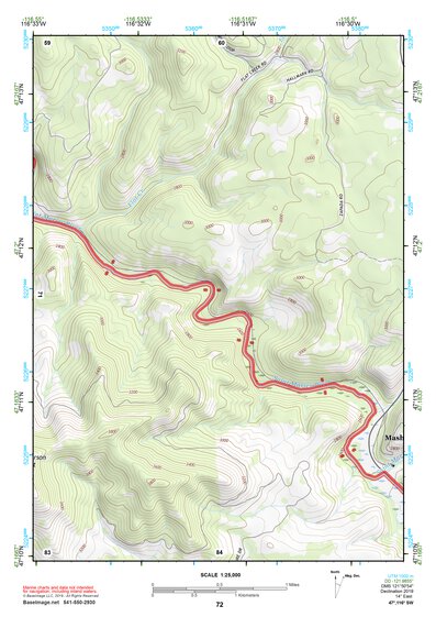 47116SW Page 72 Saint Maries Topo Preview 1