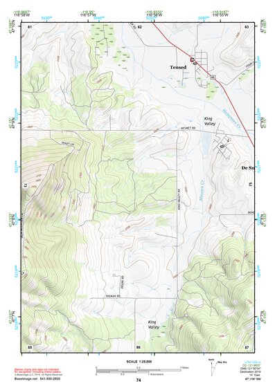 47116SW Page 74 Saint Maries Topo Preview 1