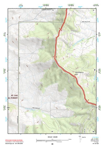 47116SW Page 85 Saint Maries Topo Preview 1