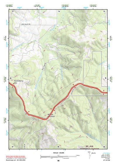47116SW Page 86 Saint Maries Topo Preview 1
