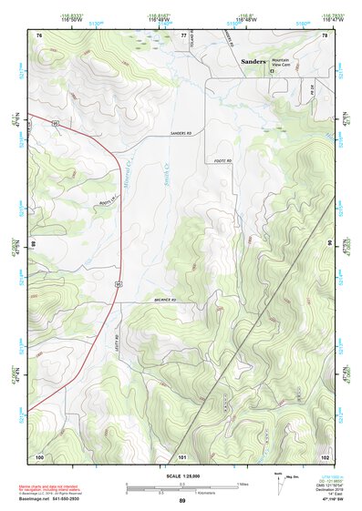 47116SW Page 89 Saint Maries Topo Preview 1