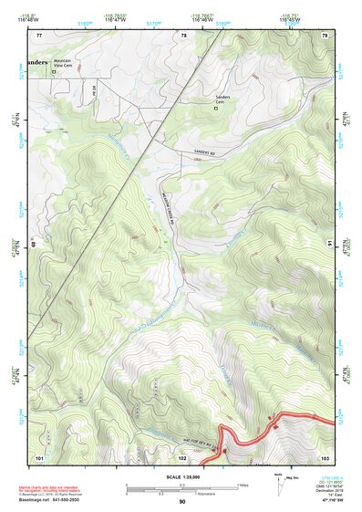 47116SW Page 90 Saint Maries Topo Preview 1